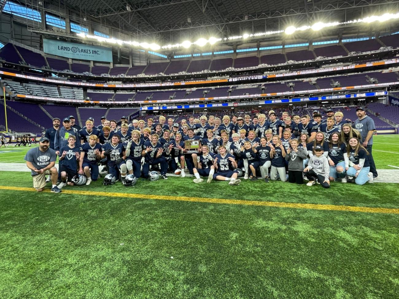 Class AA Prep Bowl Championship Eden ValleyWatkins 24, Barnesville 6 News MSHSL